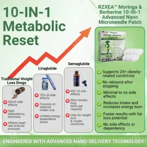 Official Store |🩹 RZXEA™ Moringa & Berberine NAD+ 10-in-1 Nano Microneedle Patch (𝐉𝐮𝐬𝐭 𝐨𝐧𝐜𝐞 𝐚 𝐝𝐚𝐲, 𝐯𝐢𝐬𝐢𝐛𝐥𝐞 𝐜𝐡𝐚𝐧𝐠𝐞𝐬 𝐢𝐧 𝟕 𝑫𝐚𝐲𝐬） ✅ 𝐅𝐨𝐫 𝐎𝐛𝐞𝐬𝐢𝐭𝐲, 𝙇𝙊𝙊𝙎𝗘 𝗦𝗞𝗜𝗡,𝐝𝐢𝐚𝐛𝐞𝐭𝙚𝙨, 𝐬𝐥𝐞𝐞𝐏 𝐚𝐩𝐧𝐞𝐚, 𝐣𝐨𝐢𝐧𝐭 𝐢𝐬𝐬𝐮𝙚𝙨, 𝐚𝐧𝐝 𝐦𝐨𝐫𝐞 🌻
