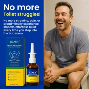 ⚡Official Store | RZXEA™ Herbal Hemorrhoid Treatment Anal Spray |🏷️ 50% OFF Today!