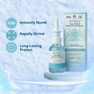 ❄️ Instant Cryo-Relief Spray | Shrink Swelling, Stop the Burn & Sit Comfortably in Seconds! 🏆RZXEA™ Cryo-Relief Hemorrhoid Spray