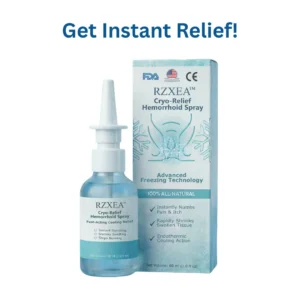 ❄️ Instant Cryo-Relief Spray | Shrink Swelling, Stop the Burn & Sit Comfortably in Seconds! 🏆RZXEA™ Cryo-Relief Hemorrhoid Spray
