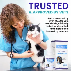 🌟 Official Store | RZXEA™ Pet EarPro Drops FM+