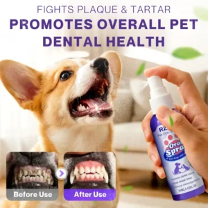 🌟 Official Store | RZXEA™ Pet Zinc-Gluconate Oral Spray