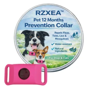 RZXEA™ 12-Month Natural Prevention Collar 🌿 Vet-Grade Plant Formula | Flea & Tick Defense