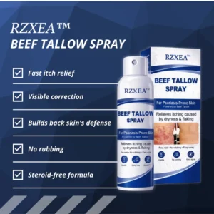 RZXEA™ Beef Tallow Spray✨ Finally, Skin That Doesn’t Need to Be Hidden