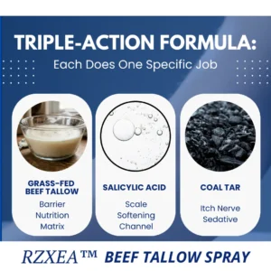 RZXEA™ Beef Tallow Spray✨ Finally, Skin That Doesn’t Need to Be Hidden