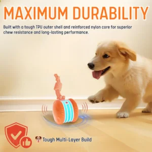 RZXEA™ Interactive Moving Dog Ball (𝟟𝟘% 𝕆𝔽𝔽 𝗘𝗡𝗗𝗦 𝗜𝗡 𝟭𝟬 𝗠𝗜𝗡𝗨𝗧𝗘𝗦)