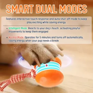 RZXEA™ Interactive Moving Dog Ball (𝟟𝟘% 𝕆𝔽𝔽 𝗘𝗡𝗗𝗦 𝗜𝗡 𝟭𝟬 𝗠𝗜𝗡𝗨𝗧𝗘𝗦)