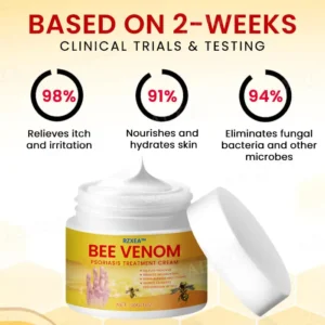 ⚡ New Year Flash Deals! 50% OFF - - RZXEA™ Bee Venom Psoriasis Treatment Cream