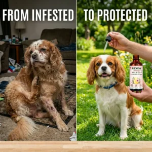 🛡 Shield Your Pup from Fleas & Ticks | RZXEA™ 30-Day Flea & Tick Protection Drops