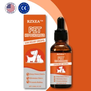 🐾 Stop the Scratching, Soothe the Ears | RZXEA™ Pet Hypochlorous Ear Relief Drops
