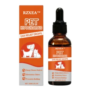 🐾 Stop the Scratching, Soothe the Ears | RZXEA™ Pet Hypochlorous Ear Relief Drops