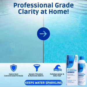 🏊♂️ Swim-Ready by Tomorrow! | ✨ 24-Hour Water Magic! | RZXEA™ Chitosan Enzyme Clarifier