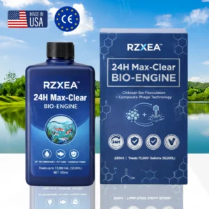 ✨ Zero Math, Zero Stress! | 🌊 Just Pour & Walk Away |RZXEA™ 24H Max-Clear Bio-Engine